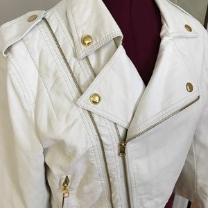 B Hip! faux leather jacket